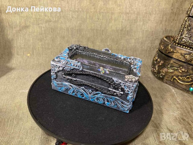 Кутия за бижута ръчна изработка, снимка 2 - Подаръци за жени - 40065238