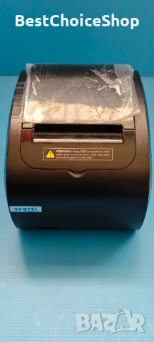 Термален фискален принтер vretti – 80mm , ESC/POS USB/Serial/LAN, Високоскоростен 300 mm/s, снимка 3 - Принтери, копири, скенери - 54350850