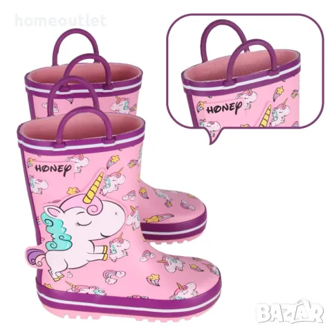 Гумени ботуши за дъжд № 5, СТЕЛКА - 14,5СМ , снимка 4 - Детски боти и ботуши - 47969826