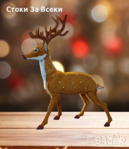 Елегантен коледен елен - перфектната празнична декорация, снимка 3 - Други - 52627776