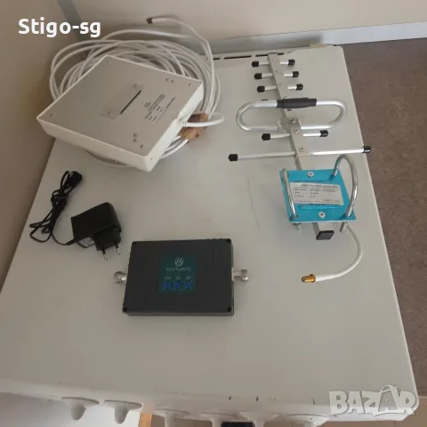Пълен комплект GSM усилвател за обхват и 4G интернет Anntlent Tri-Band