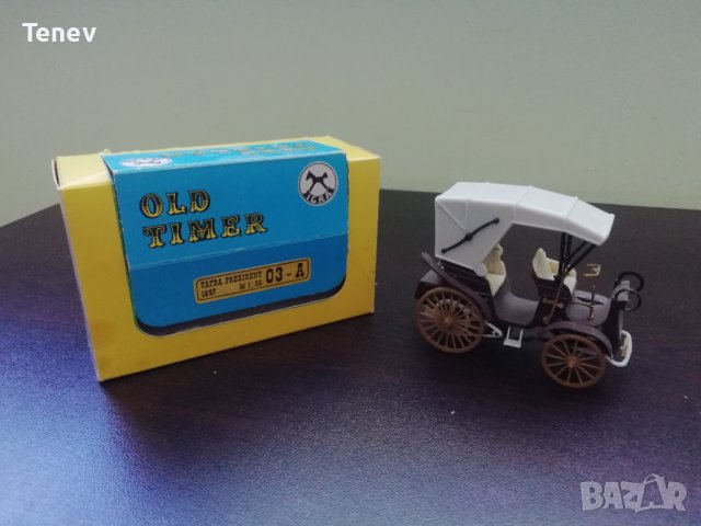 Igra Old Timer Tatra President 1/36 колекционерска количка фаетон с кутия 