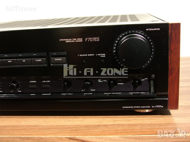 Усилвател   Sony ta-f707es /1 , снимка 6 - Ресийвъри, усилватели, смесителни пултове - 51606214