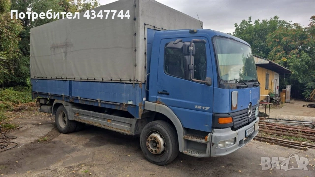 Мерцедес Атего 1217 Бордови , снимка 4 - Камиони - 54074862
