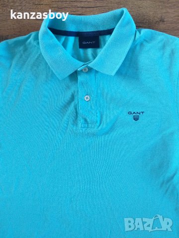 gant polo shirt - страхотна мъжка тениска , снимка 2 - Тениски - 42145467