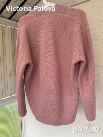 UNI QLO супер блуза “кокон” японски бранд, снимка 6 - Блузи с дълъг ръкав и пуловери - 36483447