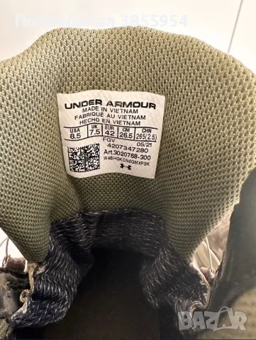 ПРОМОЦИЯ ДО КРАЯ НА МАЙ! Мъжки  обувки Under Armour CH1 Gore tex, снимка 7 - Мъжки ботуши - 50158547
