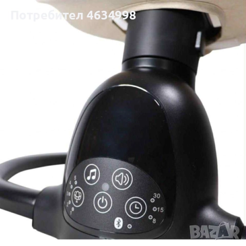 Интелигентен бебешки шезлонг с Bluetooth, снимка 2 - Детски шезлонги - 52223535