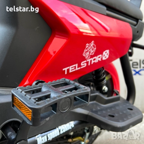 Електрически карго скутер TANK TELSTAR 2000W 72V 23Ah с двойна седалка и възможност за педали 2025 E, снимка 2 - Мотоциклети и мототехника - 52426456