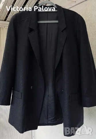 Ново скъпо вълнено сако овърсайз BASLER, снимка 2 - Сака - 48674210