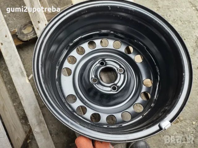 15 цола джанта 4х100 Opel Meriva Tigra Fiat Punto Grande Punto 6Jet43, снимка 4 - Гуми и джанти - 48241084