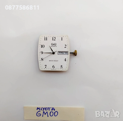 ЧАСОВНИКОВ МЕХАНИЗЪМ MIYOTA GM00 С ДЕН ДАТА ЯПОНСКО ПРОИЗВОДСТВО. РЕЗЕРВЕН МЕХАНИЗЪМ МИЙОТА МИОТА , снимка 3 - Други - 51605602