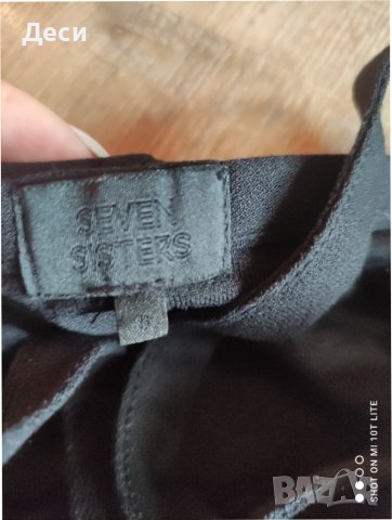 РАЗПРОДАЖБА Черен красив топ, снимка 4 - Потници - 37196644