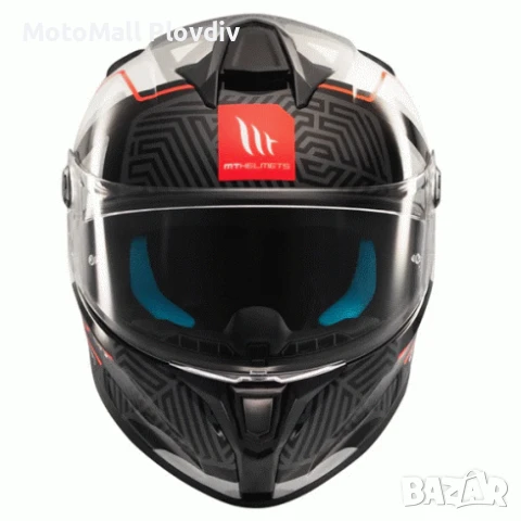 Каска MТ TARGO S BRIK C0 GLOSS, снимка 4 - Аксесоари и консумативи - 50829381