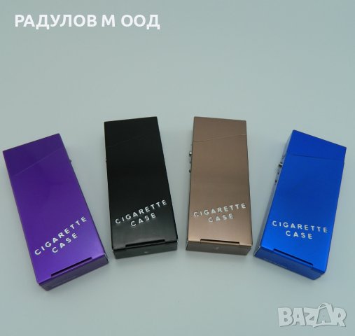 Метална кутия за цигари / табакера 100 мм/ 5725, снимка 6 - Табакери - 44309040