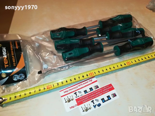 TENHIGH-ОТВЕРТКИ 7 ЧАСТИ 0109221103