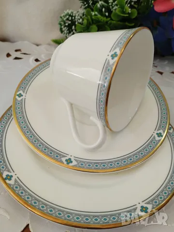 Изискан троен сет Английски порцелан. , снимка 4 - Други - 49011562