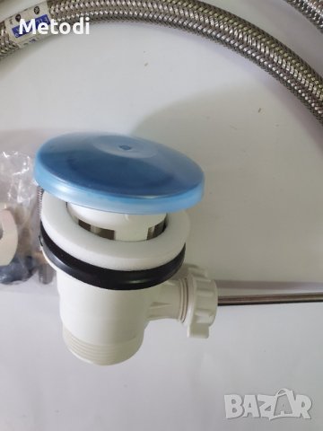 Смесител стоящ за умивалник Видима Серия Orion,  B5190AA с пластмасов изпразнител 1 1/4, снимка 5 - Смесители - 42032057