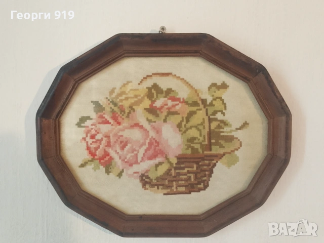 Стар гоблен , снимка 2 - Гоблени - 53072084