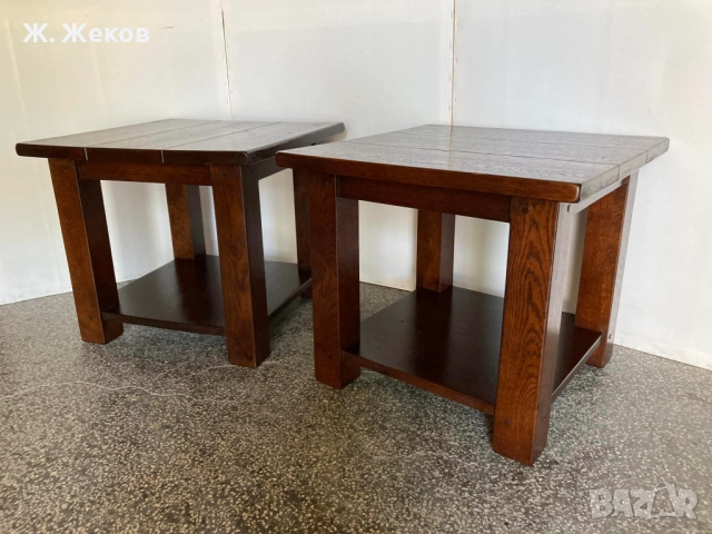 Две масивни холни маси, снимка 3 - Маси - 52173749