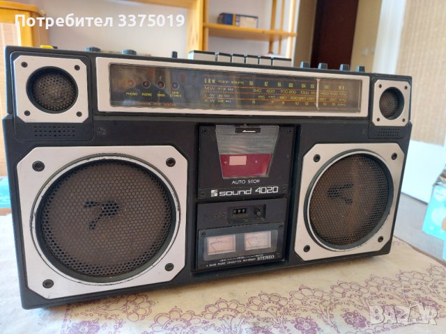 Радио касетофон Sound 4020, снимка 4 - Аудиосистеми - 37747598