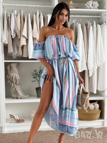 цветни рокли 