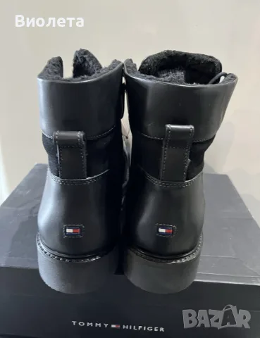 Мъжки боти тип кубинка Tommy Hilfiger номер 44, снимка 2 - Мъжки боти - 55834294