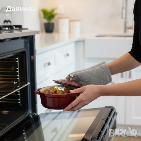 Michelino Мини чугунена тенджера 10 см – компактен съд за сосове и индивидуални порции, снимка 2 - Съдове за готвене - 53256880