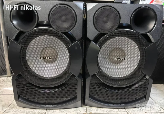 аудио система стерео уредба SONY SHAKE X 70 + кашон и дист., снимка 3 - Аудиосистеми - 56162043