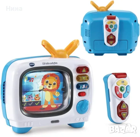 VTech Explore & Learn Smart TV двуезичен бебе смарт телевизор с дистанционно , снимка 5 - Образователни игри - 55877491
