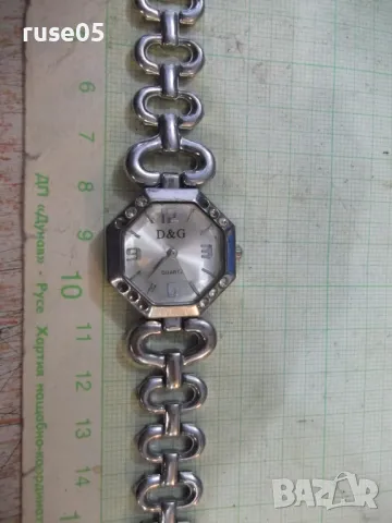 Часовник "D&G"дамски кварцов работещ, снимка 2 - Дамски - 50366749