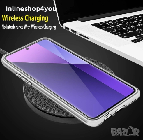 Прозрачен 360° Градуса Кейс за Xiaomi Redmi 13, снимка 3 - Калъфи, кейсове - 52647334