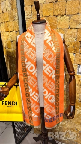 кашмирени шалове fendi , снимка 6 - Шалове - 52055482