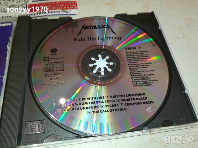 METALLICA CD 3110231104, снимка 14 - CD дискове - 42790441