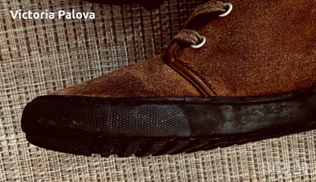Мега удобни луксозни боти POLO RALPH LAUREN CHETT SUEDE CHUKKA BOOTS , снимка 13 - Детски боти и ботуши - 52265636