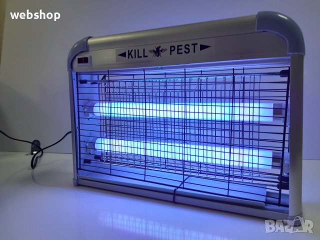 Инсектицидна лампа против комари и мухи Kill Pest 20W, снимка 3 - Други - 37776161