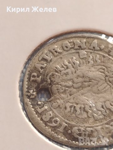 Сребърна монета 6 кройцера 1681г. Леополд първи Кремниц Унгария 24939, снимка 13 - Нумизматика и бонистика - 42871622