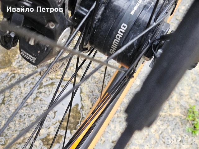 Шосеен/GRAVEL алуминиев велосипед 28 цола FIXIE-шест месеца гаранция, снимка 7 - Велосипеди - 54066762