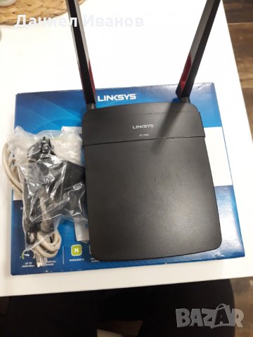Linksys E1700 N300 WI-Fi router бърз рутер, снимка 5 - Рутери - 31711018