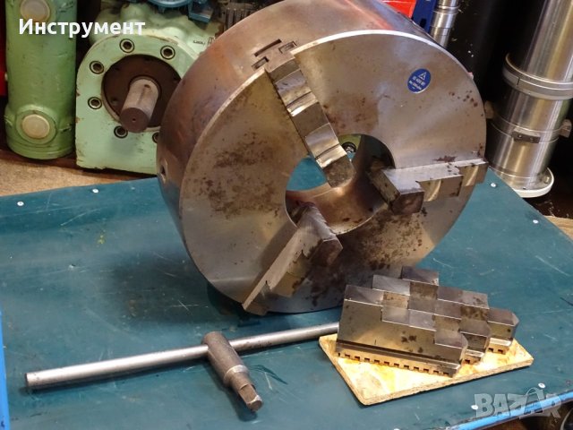 Универсален патронник за струг TOS IU 400/3 M1 3-челюсти, снимка 10 - Резервни части за машини - 42272331