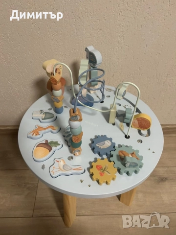 Детска активна маса Little Dutch Forest Friends