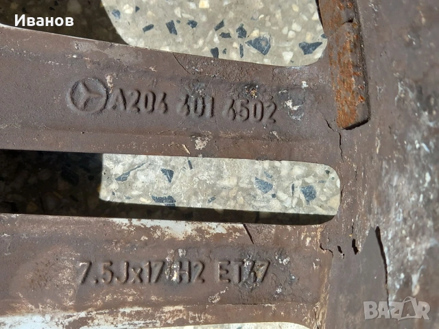 AMG 17" Спорт Пакет , снимка 3 - Гуми и джанти - 54120765