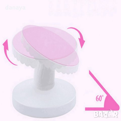 1951 Въртяща се поставка за торта с наклон, снимка 6 - Съдове за готвене - 31694581