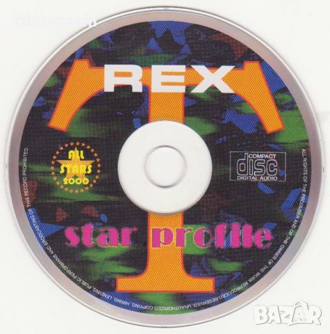 Компакт дискове CD T. Rex – Star Profile, снимка 3 - CD дискове - 34931353