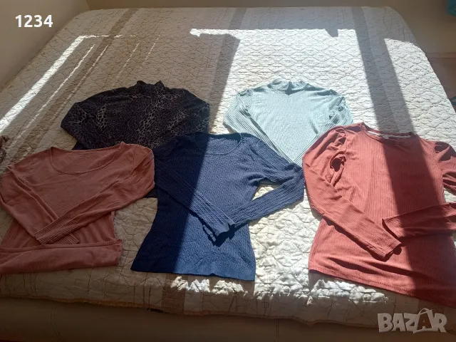 дамски блузи лот , снимка 2 - Блузи с дълъг ръкав и пуловери - 47878711