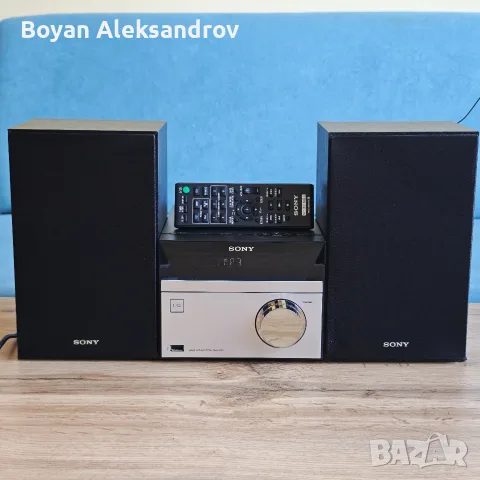 Sony CMT-SBT20 Hi-Fi Система | USB | CD | AUX | Оригинални колони и дистанционно 