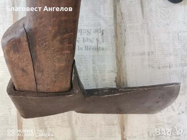 Стари топори, снимка 5 - Антикварни и старинни предмети - 38191958