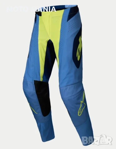 ТОП ЦЕНА Мотокрос Брич Alpinestars 2025 Techstar Melt Pants Yellow Fluo Blue, снимка 3 - Панталони - 50482965