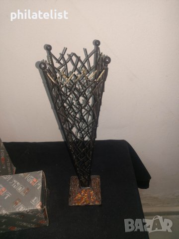 ЦВЕТАРНИК ЗА СУХИ ЦВЕТЯ, МЕТАЛ, КРАСИВ МОДЕЛ, снимка 2 - Декорация за дома - 40775680