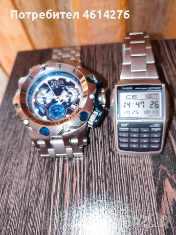 инвикта резва 300лв има гаранция още и кутия,касиото 100лв, снимка 1